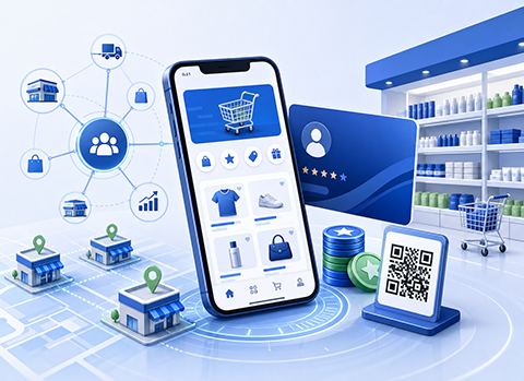 连锁零售品牌APP+会员系统开发